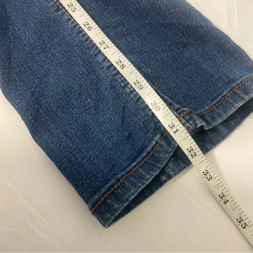Seven7 Slim Boot Cut Sz 10 Women’s Jeans Rhinestones on Back Pockets